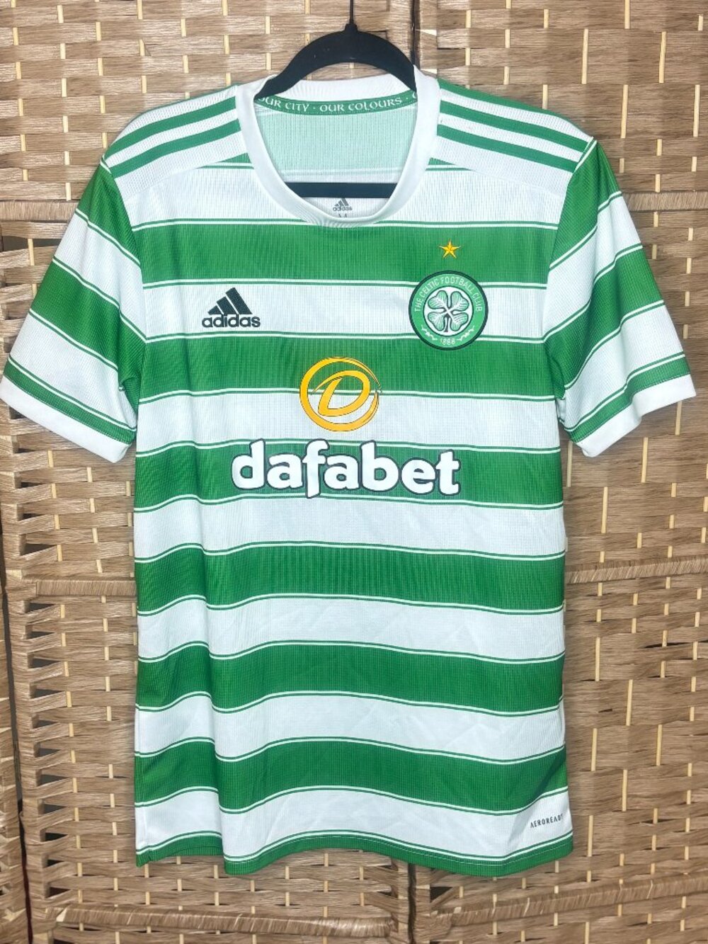 Adidas Celtic F.C. Futbol Soccer 2021/2022 Home Jersey Magners